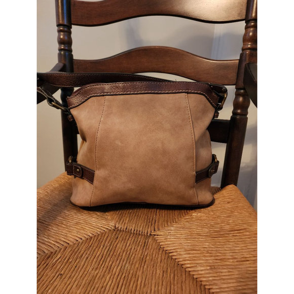 Women's b.o.c Crossbody Bag One Size Beige Brown NWOT - Picture 3 of 6